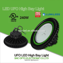 Homologation UL UL CUL 240 watts IP65 imperméable à l&#39;eau lumière higbay
